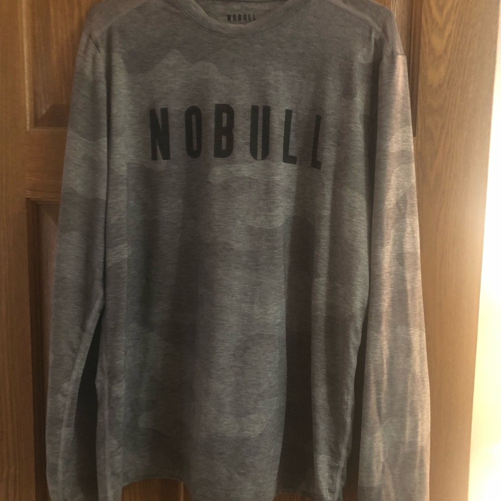 NOBULL Gray Long Sleeve Shirt